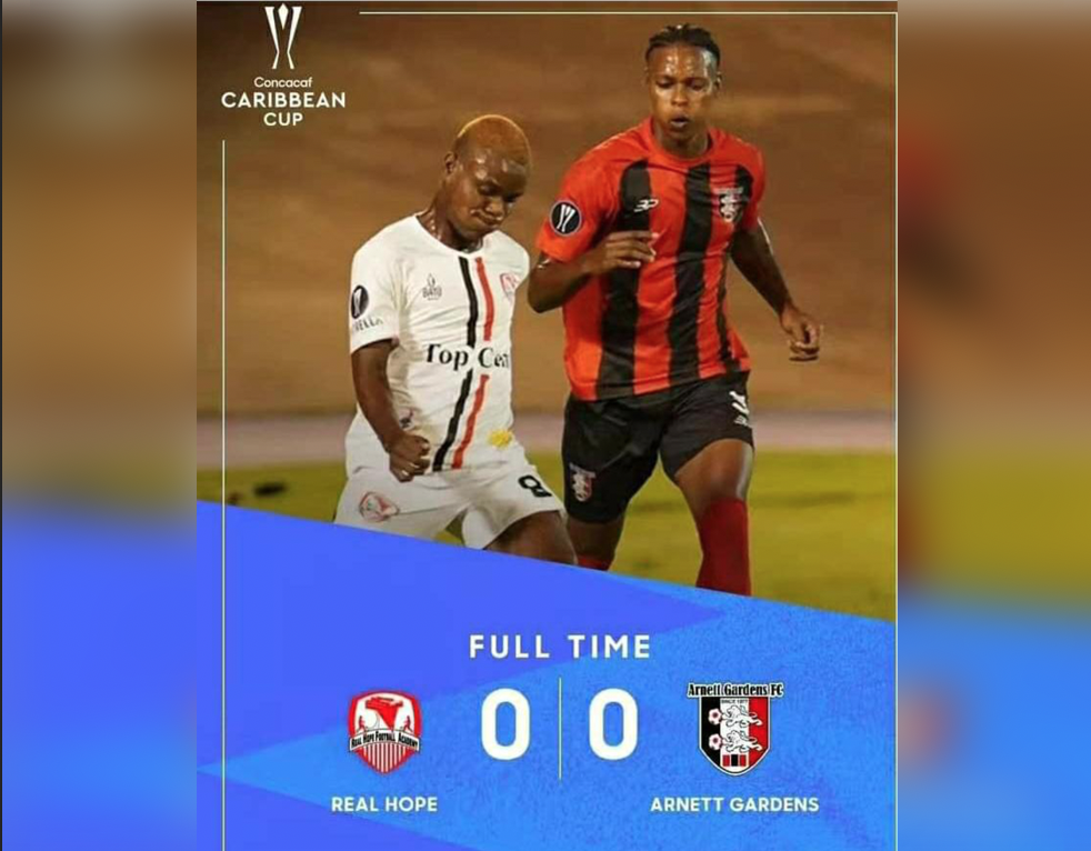Real Hope Academy tenu en échec par Arnett Gardens FC !
